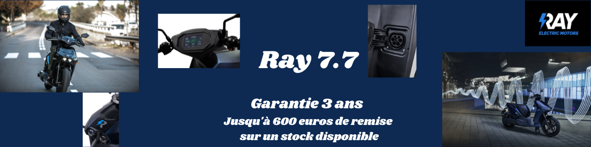 Scooters Electriques e-DC Center 69 Ray 7.7